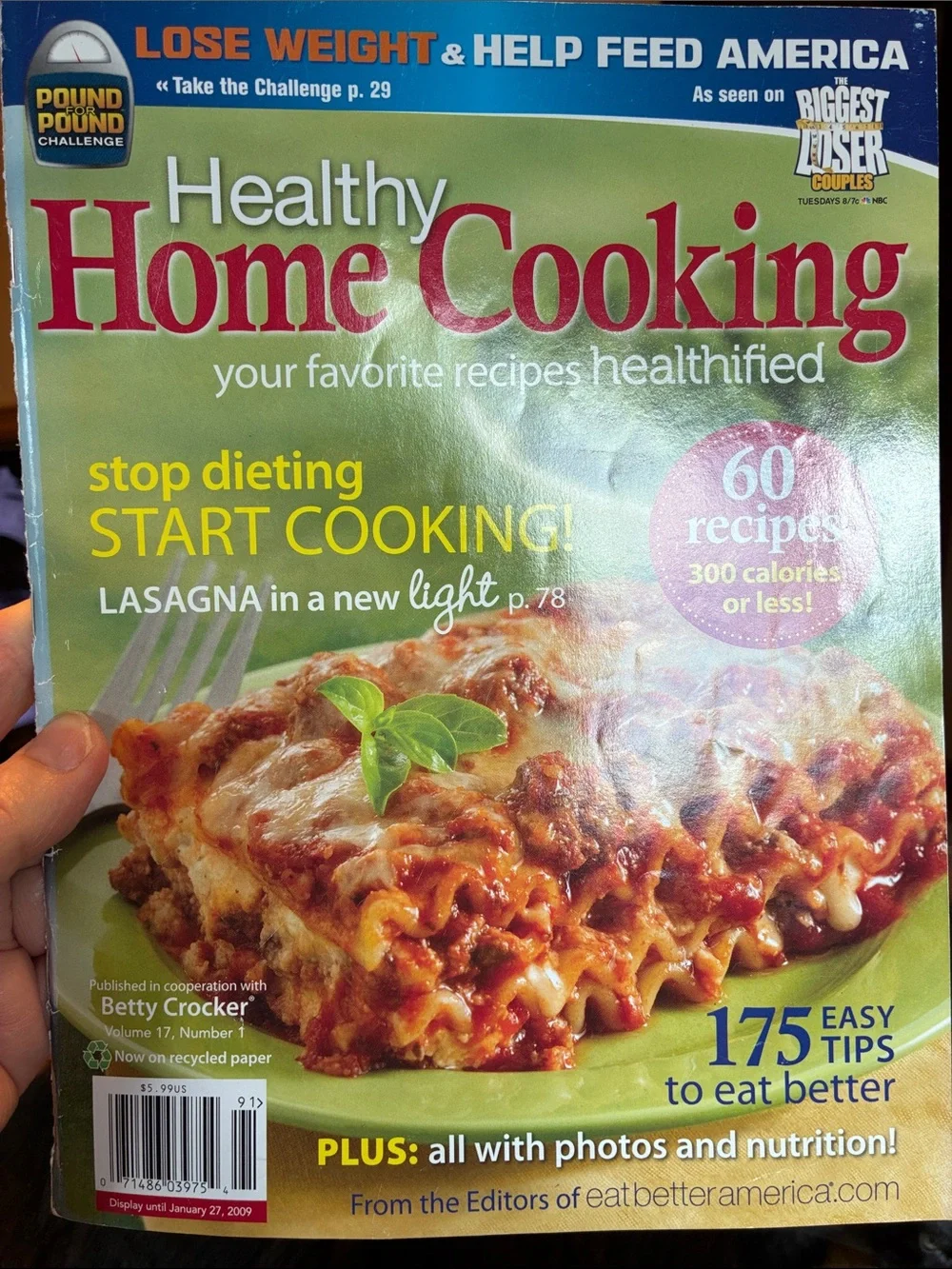 Lot of 3 Health cooking magazines